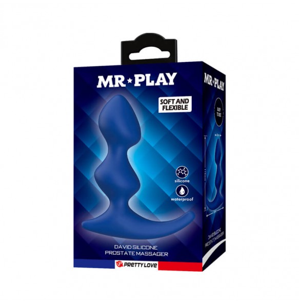 MR PLAY - DAVID Silicone Prostate Massager